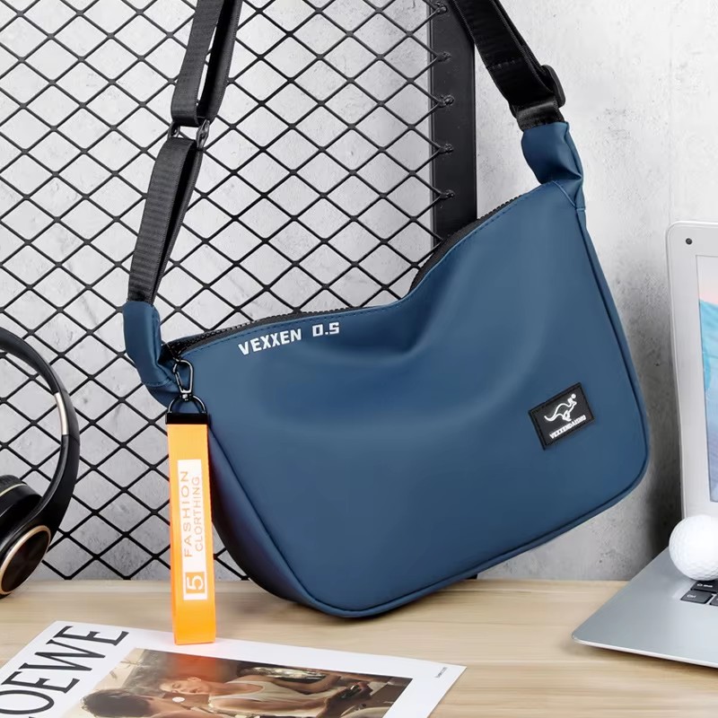 Luxury Bags For Men Brands - 高級ブランド カンガルーファッション メンズメッセンジャーバッグ カジュアル メンズショルダーバッグ PUレザー