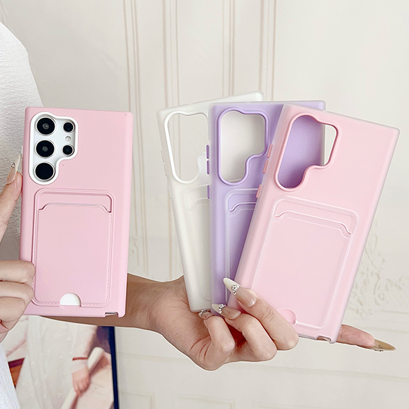 Luxury Bags Outlet - 2 in 1 高級カードスロット付きバッグホルダー型スマホケース サムスン Galaxy
