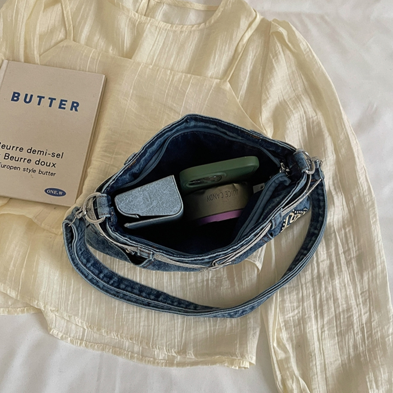 ラグジュアリーデザイナーズシティトートバッグ（女性用）レトロ - Luxury Bags Denim のレビューと価格