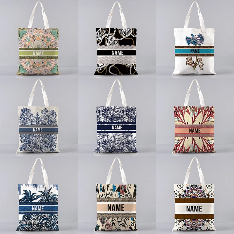 女性のためのキャンバストートバッグ,折りたたみ式で再利用可能 - Luxury Bags Brand Names のレビューと価格