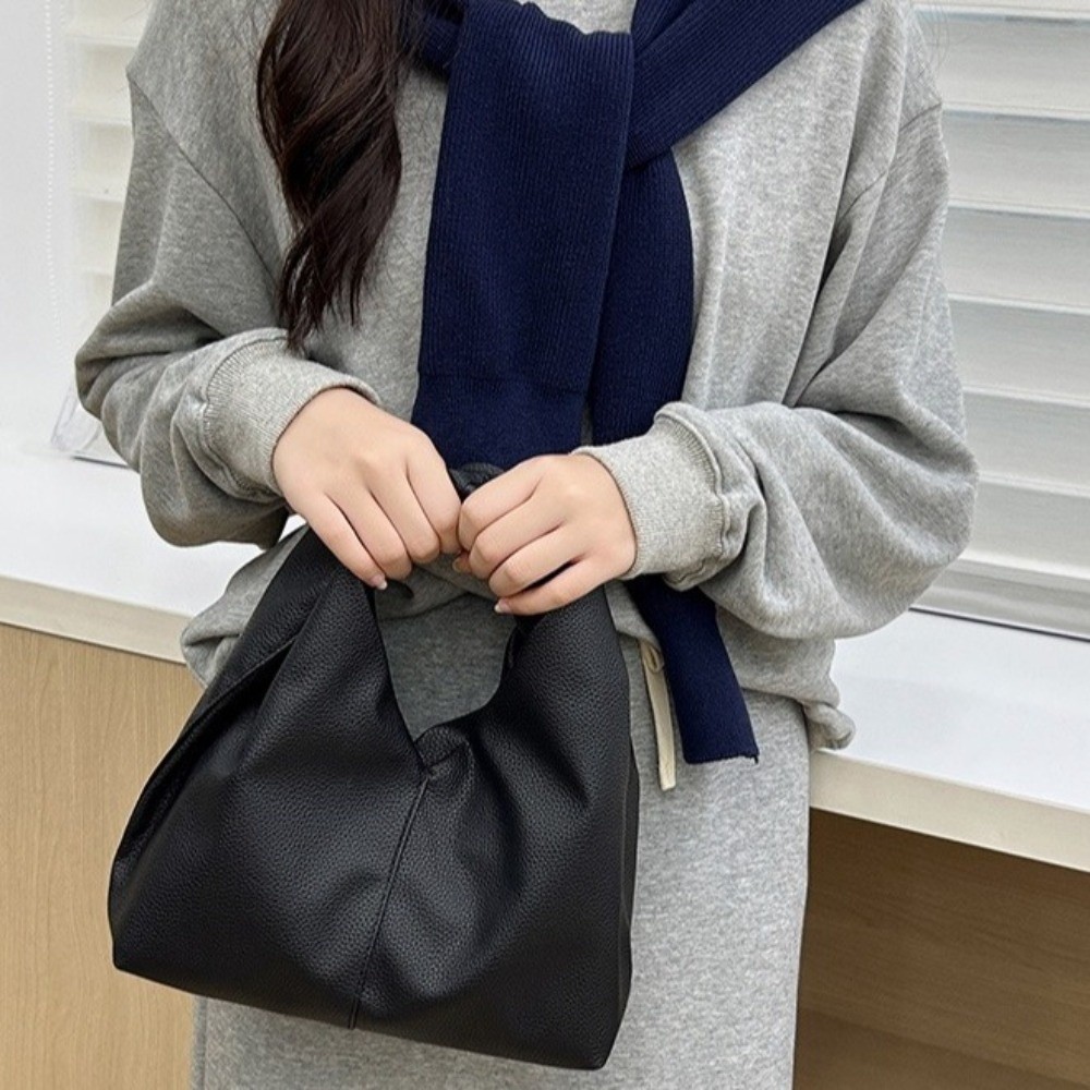 手頃な価格のPU素材の結び目デザインのハンドバッグ。柔らかい - Luxury Bags Affordable のレビューと価格