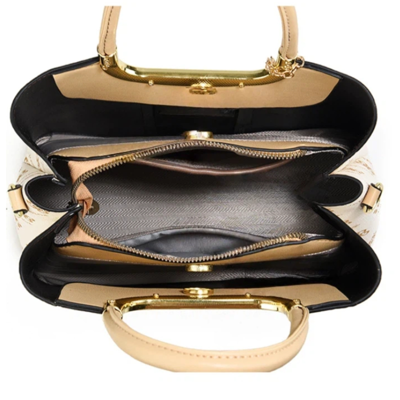 ライトラグジュアリー高級プリントハンドバッグ（女性用）、3ピ - Luxury Bags & Leather Repair Of Atlanta Reviews のレビューと価格