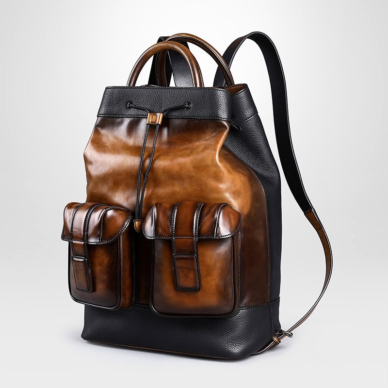 DIMY 2025 メンズバックパック 本革製 大容量 ビジ - Luxury Bags Made In China のレビューと価格