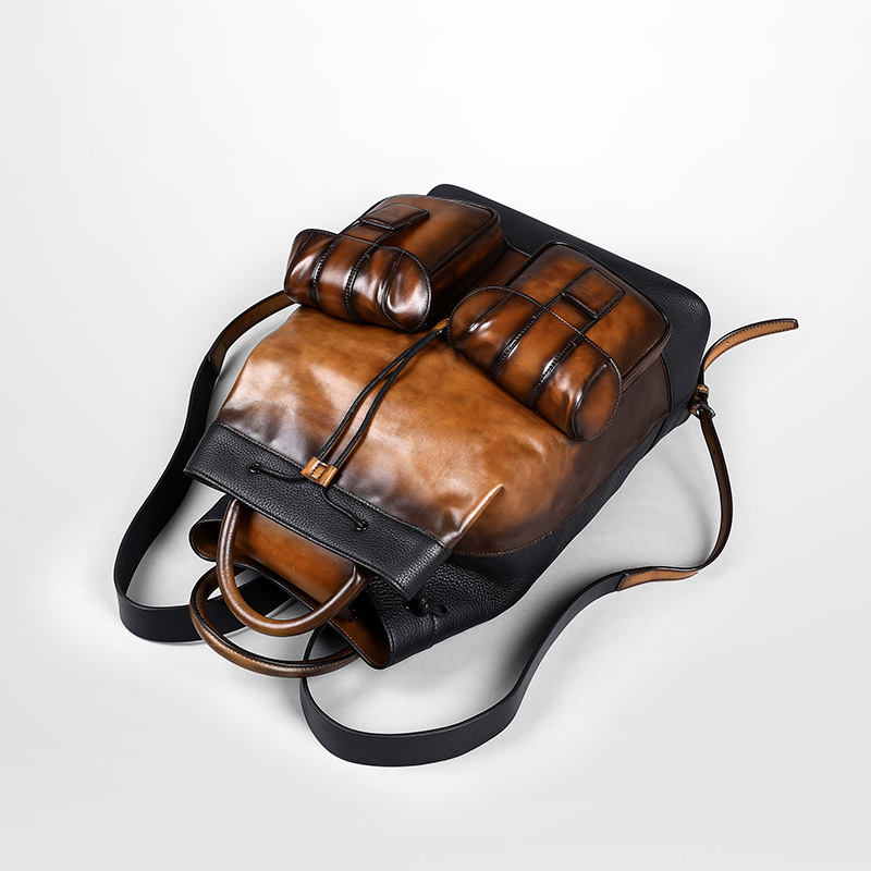 DIMY 2025 メンズバックパック 本革製 大容量 ビジ - Luxury Bags Made In China のレビューと価格