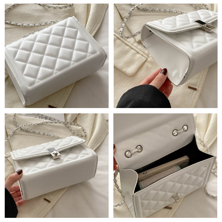 2026年新作、洗練されたデザインのキルティングチェーンショ - Chain Crossbody Quilted のレビューと価格