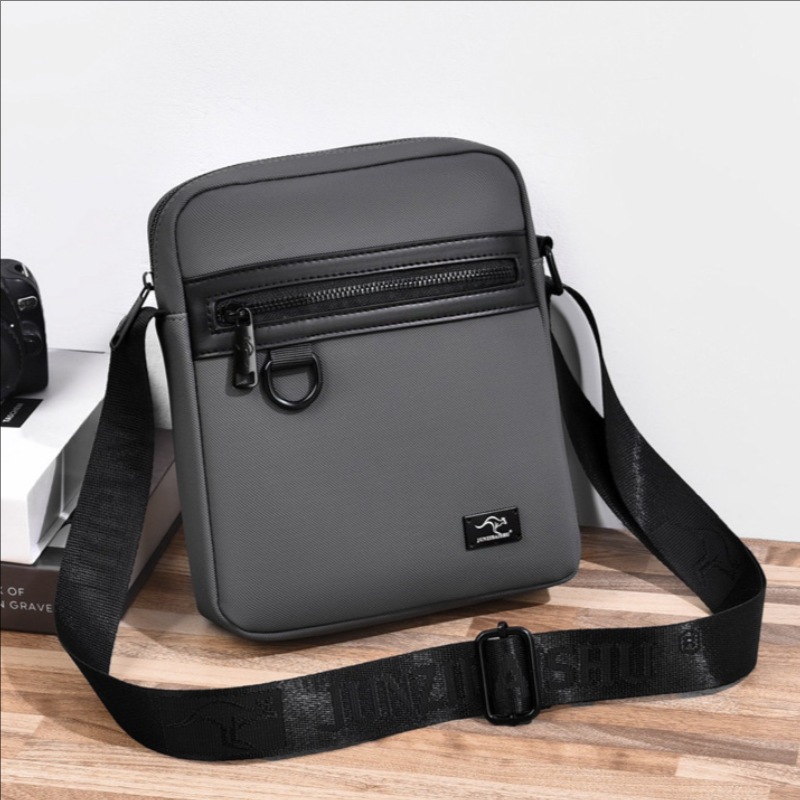 新しいカンガルー高級ブランドビジネスメッセンジャーバッグ男性 - Luxury Bags For Men Brands のレビューと価格