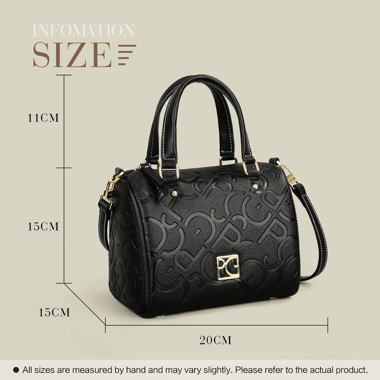 PG レトロスタイル柄 レディース大容量ピローバッグ デザイ - Luxury Bags Office のレビューと価格
