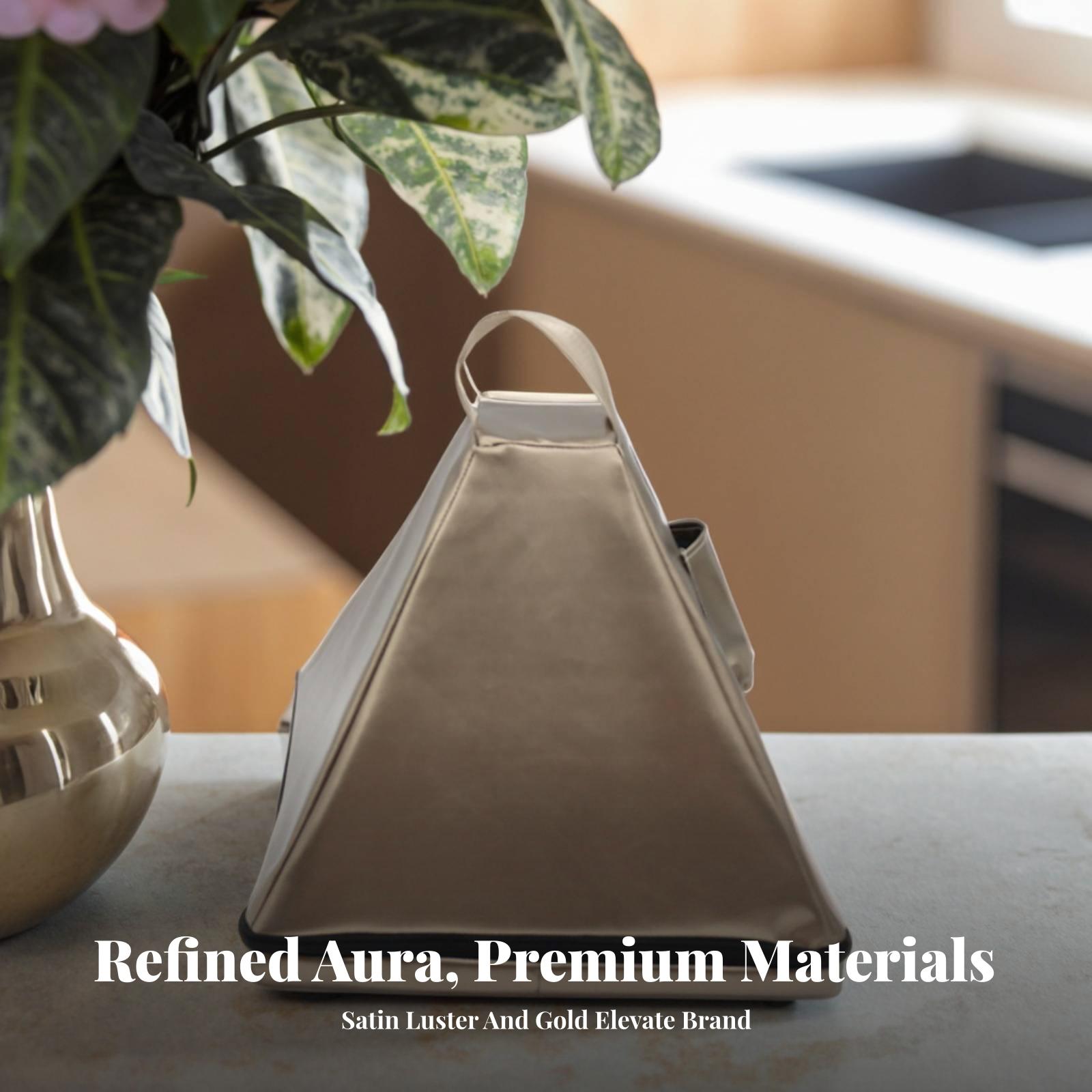 クリスタルピラミッドハンドバッグ。女性向けの高級デザイン。ト - Luxury Bags Pyramid のレビューと価格