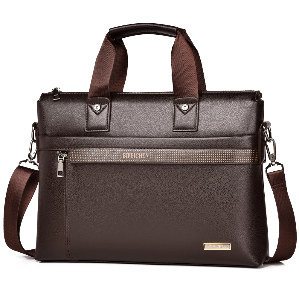 2026 新しい高級ブランド男のハンドバッグ革ラップトップブ - Luxury Bags For Men Brands のレビューと価格