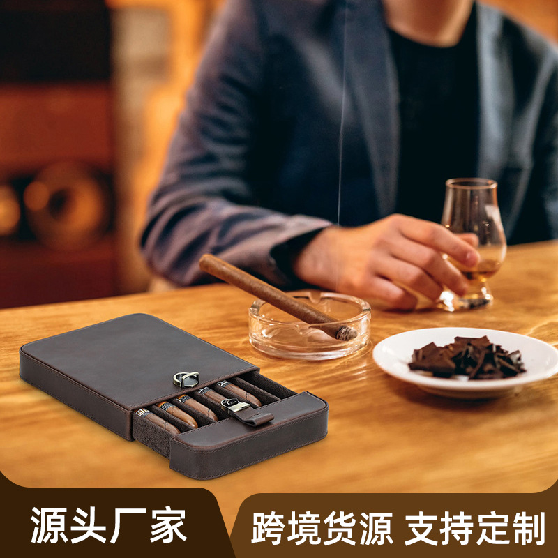 高級本革製ポータブルシガーケースホルスター トラベルヒュミド - Luxury Bags & Leather Repair Of Atlanta Reviews のレビューと価格