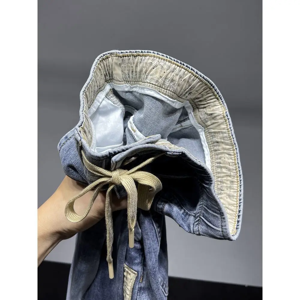 メンズラグジュアリージーンズ,新しい韓国の夏のファッション, - Luxury Bags Denim のレビューと価格