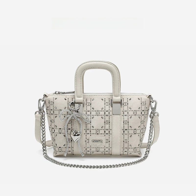 Exncab ダイヤモンド装飾デニムトートバッグ大容量ハンド - Luxury Bags Denim のレビューと価格