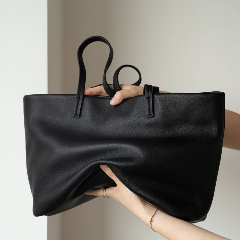 高級本物の羊革トートバッグ女性大容量ソフトショルダーバッグカ - Luxury Bags Office のレビューと価格