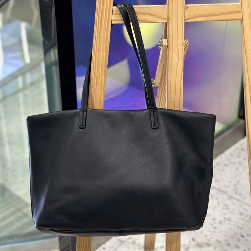 高級本物の羊革トートバッグ女性大容量ソフトショルダーバッグカ - Luxury Bags Office のレビューと価格