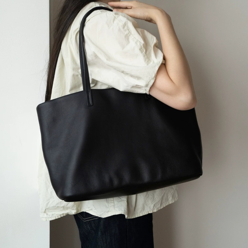 高級本物の羊革トートバッグ女性大容量ソフトショルダーバッグカ - Luxury Bags Office のレビューと価格
