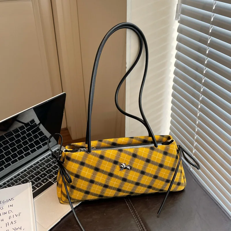 2026 マイクロファイバー ストライプ柄 チェック柄 ジッ - Luxury Bags Affordable のレビューと価格