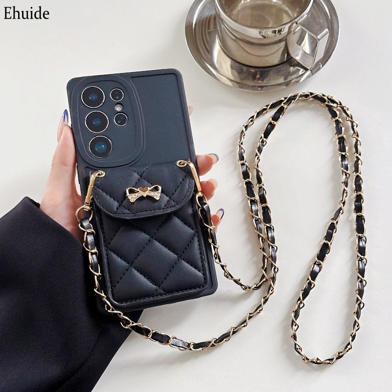 Samsung Galaxy S26 Ultra S25 F - Chain Crossbody Quilted のレビューと価格