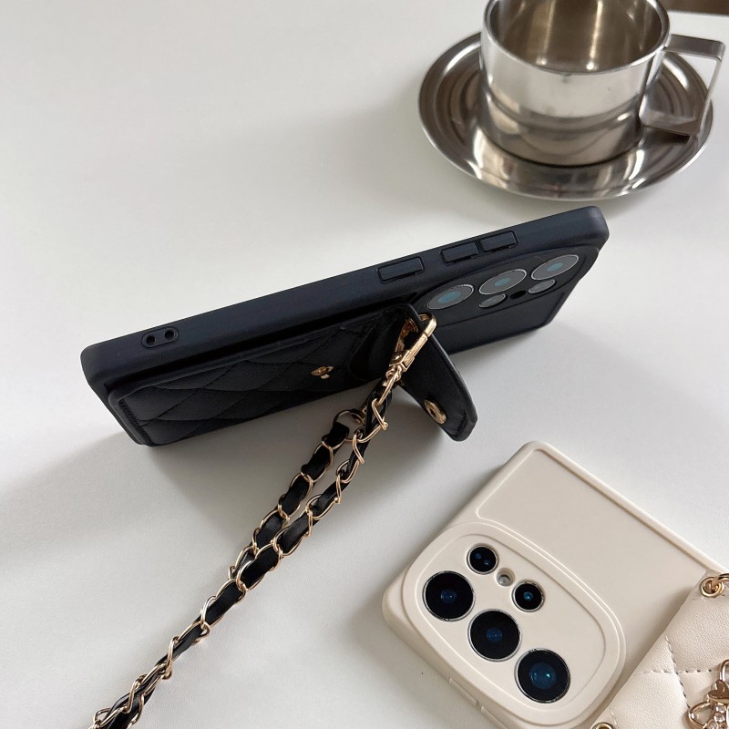 Samsung Galaxy S26 Ultra S25 F - Chain Crossbody Quilted のレビューと価格