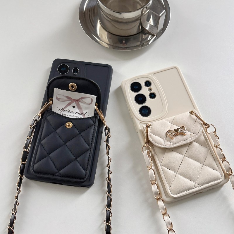 Samsung Galaxy S26 Ultra S25 F - Chain Crossbody Quilted のレビューと価格
