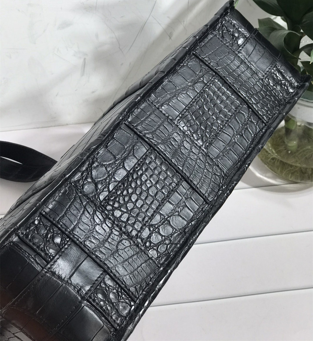 新しいクロコダイルレザーラップトップバッグ 本物のクロコダイ - Luxury Bags For Men Brands のレビューと価格