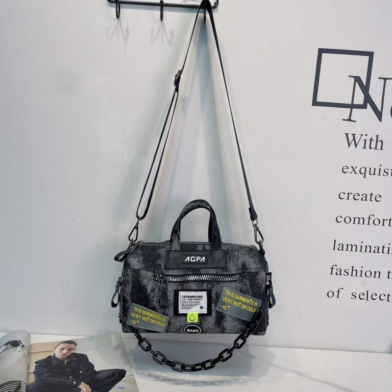 新しいファッション女性のバッグ高品質レトロデニムショルダーバ - Luxury Bags Denim のレビューと価格