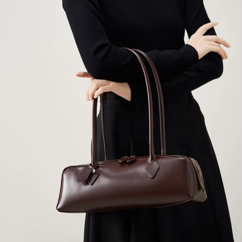 ホット販売本革バッグ女性の高級バッグ韓国ヴィンテージロングシ - Luxury Bags In Sale のレビューと価格
