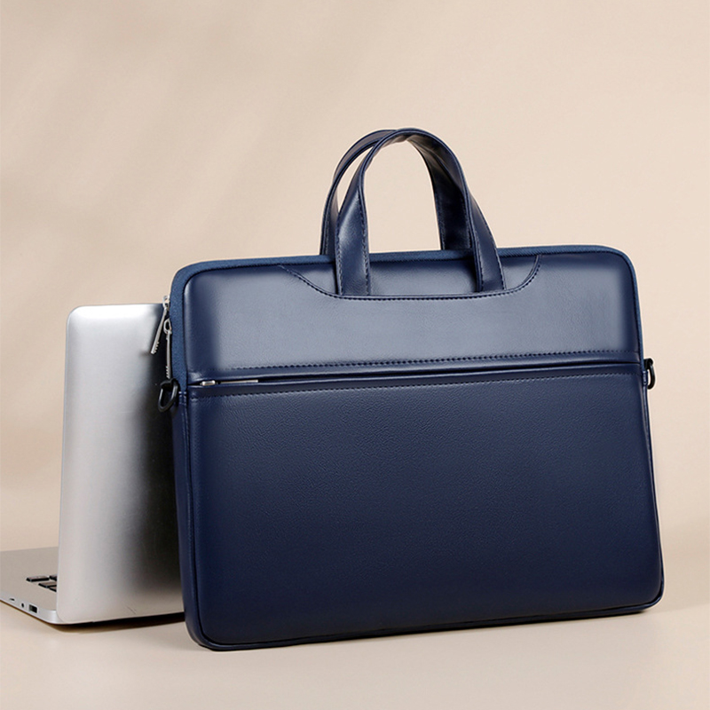 男性と女性のためのPUレザービジネスブリーフケース,大容量, - Luxury Bags For Men Brands のレビューと価格