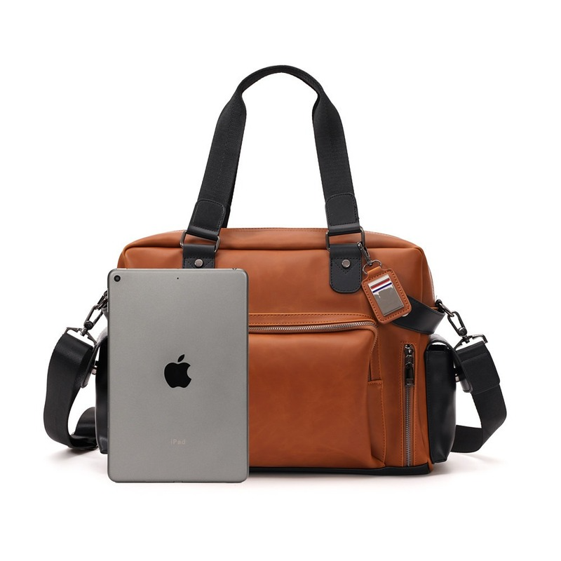 トレンディなメンズショルダーバッグレトロ高級クレイジーホース - Luxury Bags For Men Brands のレビューと価格